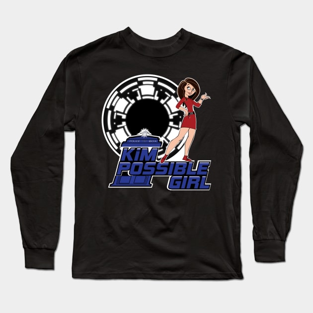 This is "Kimpossible" Long Sleeve T-Shirt by BMiller